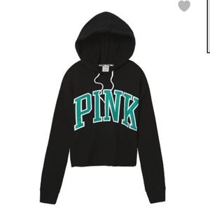 Like New “raw edge” black pullover